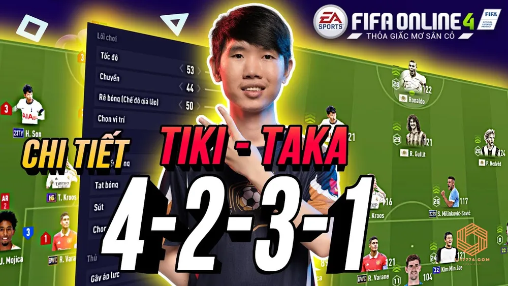 Tìm hiểu chiến thuật Tiki Taka FO4 
